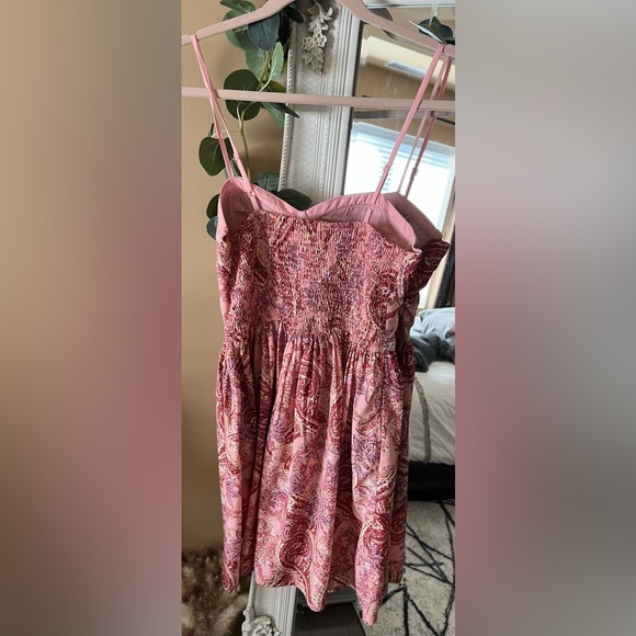 🌺 B.O.G Collective Pink Paisley Mini Dress - Picture 3 of 6